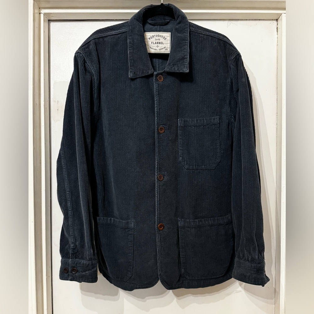 Portuguese Flannel Labura Chore Coat - XXL